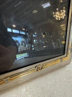  Gucci Vintage Gucci Silver and Gilt Metal Picture Frame with Interlocking GG - 4524187