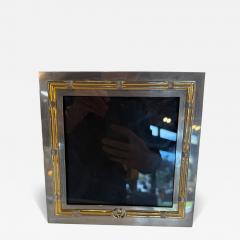  Gucci Vintage Gucci Silver and Gilt Metal Picture Frame with Interlocking GG - 4526568