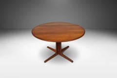  Gudme Mobelfabrik Danish Modern Dining Table in Teak w Pedestal Base by Gudme Mobelfabrik - 2916440