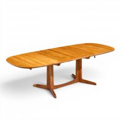  Gudme Mobelfabrik Gudme M belfabrik Mid Century Teak Expanding Dining Table with 2 Leaves - 4572792