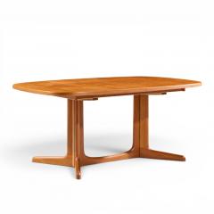  Gudme Mobelfabrik Gudme M belfabrik Mid Century Teak Expanding Dining Table with 2 Leaves - 4634962