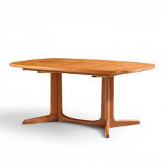  Gudme Mobelfabrik Gudme M belfabrik Mid Century Teak Expanding Dining Table with 2 Leaves - 4634963
