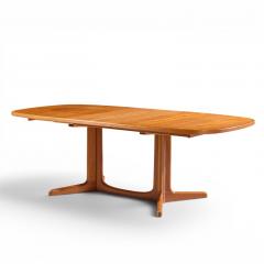  Gudme Mobelfabrik Gudme M belfabrik Mid Century Teak Expanding Dining Table with 2 Leaves - 4634965