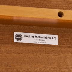  Gudme Mobelfabrik Gudme M belfabrik Mid Century Teak Expanding Dining Table with 2 Leaves - 4634968