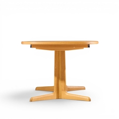  Gudme Mobelfabrik Gudme Mobelfabrik Mid Century Danish Teak Expanding Dining Table with 2 Leaves - 4704868