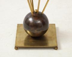  Gueridon Group Brass and mirror Gueridon table - 1731023