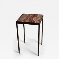  Gueridon Side Table with Onyx Tile by Gueridon Design - 3034198