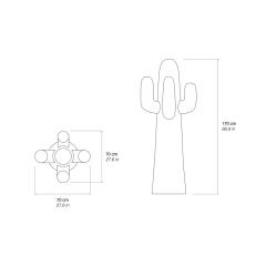  Gufram Ceretti Derossi Rosso Modular Coat Hanger Paul Smith Cactus Edited by Gufram - 3653479