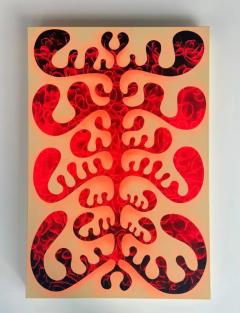  Gustavo Oviedo Mixed Media Abstract Painting by Artist Gustavo Oviedo Sciatica  - 3609249