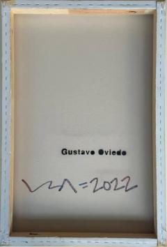 Gustavo Oviedo Mixed Media Abstract Painting by Artist Gustavo Oviedo Sciatica  - 3609290