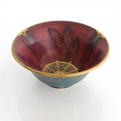  Gustavsberg JOSEF EKBERG GREEN AND RED BOWL GUSTAVSBERG SWEDEN 1927 - 2756252