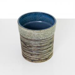  Gustavsberg Studio BRITT LOUISE SUNDELL LARGE CYLINDER VASES A B  - 4493334