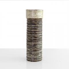  Gustavsberg Studio BRITT LOUISE SUNDELL LARGE CYLINDER VASES A B Gustavsberg Sweden - 4529474