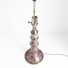  Gustavsberg Studio Josef Ekberg Art Deco ceramic lamp in pink blue gold Gustavsberg Sweden 1926 - 4556654