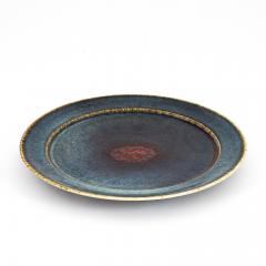  Gustavsberg Studio STIG LINDBERG LARGE STONEWARE DISH FROM GUSTAVSBERG STUDIO 1956 57  - 3447304