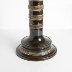  Gustavsberg Studio SYLVIA LEUCHOVIUS CERAMIC LAMP FOR GUSTAVSBERG SWEDEN 1960S - 4112733