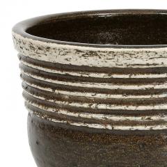  Gustavsberg Studio Sculptural Bowl with Ridged Detail by Britt Louise Sundell - 1674633