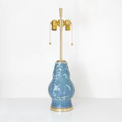  Gustavsberg Studio Swedish Art Deco ceramic Sgraffito technique lamp by Josef Ekberg Gustavsberg - 4092699