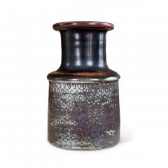  Gustavsberg Studio Textured Studio Ceramic Vase by Stig Lindberg - 3310063