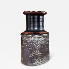  Gustavsberg Studio Textured Studio Ceramic Vase by Stig Lindberg - 3315595