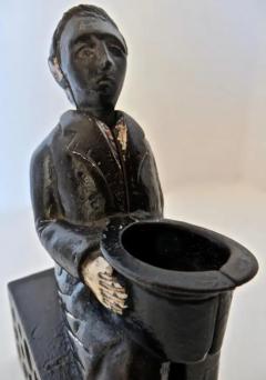  H L Judd Manufacturing Company Peg Leg Beggar Mechanical Bank American circa 1880 - 3630901