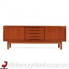  H P Hansen HP Hansen Mid Century Danish Teak Sliding Door Credenza - 3504203