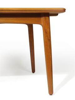  H P Hansen M belindustri HP Hansen Teak Draw Leaf Dining Table - 1704532