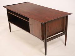  H P Hansen Scaninavian Modern Rosewood Eecutive Desk Designed by H P Hansen - 2962285