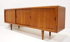  H P Hansen Vintage Sculptural Danish Teak H P Hansen Sideboard Credenza - 4573725