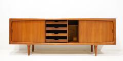  H P Hansen Vintage Sculptural Danish Teak H P Hansen Sideboard Credenza - 4573728