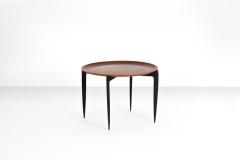  H Willumsen S A Engholm Circular tray table by Engholm Willumsen for Fritz Hansen Denmark 1958 - 762045