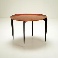  H Willumsen S A Engholm Teak Tray Table by Willumsen Engholm for Fritz Hansen Denmark 1950s - 2298907