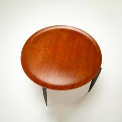  H Willumsen S A Engholm Teak Tray Table by Willumsen Engholm for Fritz Hansen Denmark 1950s - 2298909