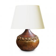  H gan s Duo of Petite Table Lamps in Earthy Tones by Hoganas Keramik - 3408223