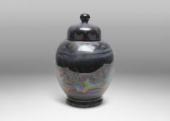  H gan s Keramik Lidded Urn by Edgar B ckman for H gan s - 4223172