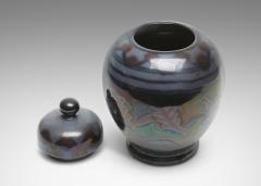  H gan s Keramik Lidded Urn by Edgar B ckman for H gan s - 4223179