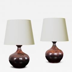  H gan s Keramik Table Lamp by Yngve Blixt for H gan s - 4483226