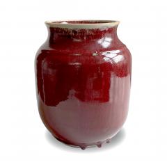  H gan s Trio of Vases in Vibrant Oxblood Glaze by John Andersson - 2886956