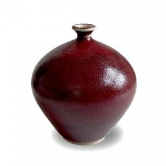  H gan s Trio of Vases in Vibrant Oxblood Glaze by John Andersson - 2886958