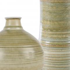  H gan s Vases in Bottle Green Glaze by John Andersson for H gan s - 2836853