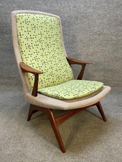  HJELLE MOBELFABRIK VINTAGE SCANDINAVIAN MID CENTURY MODERN TEAK LOUNGE CHAIR BY HJELLE MOBELFABRIK - 3260380