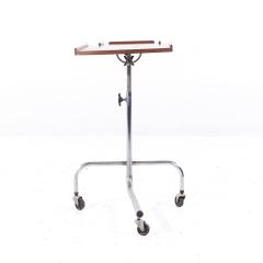  HMN HMN Mid Century Danish Teak Adjustable Tray Table - 3831683