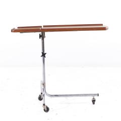  HMN HMN Mid Century Danish Teak Adjustable Tray Table - 3831688