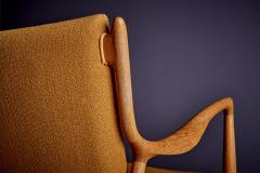  HOUSE OF FINN JUHL Finn Juhl Model 45 Armchair upholstered with fabric by House of Finn Juhl - 3895354