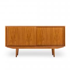  HP Hansen HP Hansen Style Mid Century Danish Teak Credenza and Hutch - 4495836