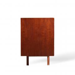  HP Hansen HP Hansen Style Mid Century Danish Teak and Brass Credenza - 4456088