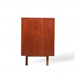  HP Hansen HP Hansen Style Mid Century Danish Teak and Brass Credenza - 4456089