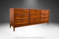  HPL Furniture Vintage Mid Century Nine Drawer Dresser - 4293067