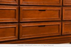  HPL Furniture Vintage Mid Century Nine Drawer Dresser - 4293070