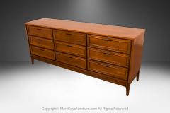  HPL Furniture Vintage Mid Century Nine Drawer Dresser - 4293074